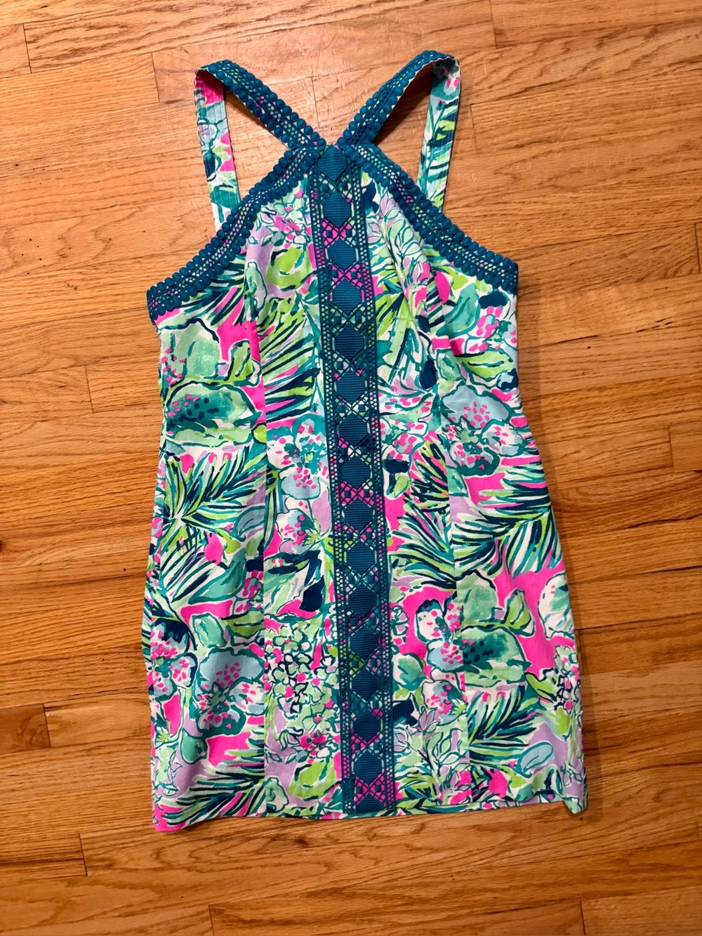 Lilly Pulitzer Vena Stretch Shift Dress – Early Bloomer – Size 12 – NWOT - Picture 2 of 9